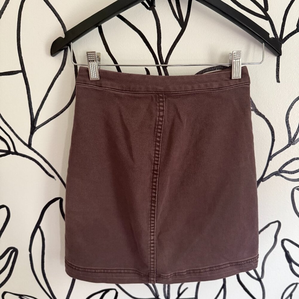 Free People Skirt in Hickory - Picture 3 of 3